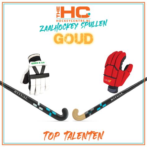 Zaalhockey handschoenen .